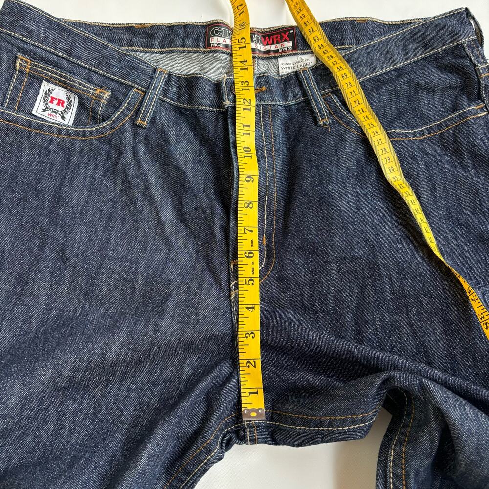 CINCH MENS WRX FR FLAME RESISTANT JEANS SIZE 40x30 BOOT CUT HEAVY DUTY WESTERN - Picture 10 of 15
